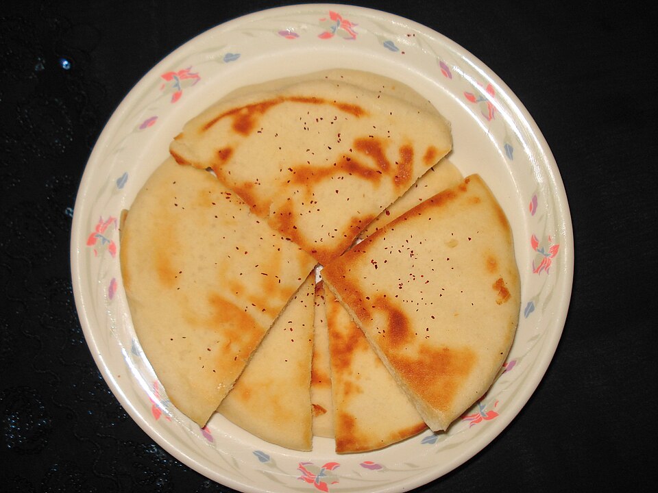 What food made from grains is pictured here?